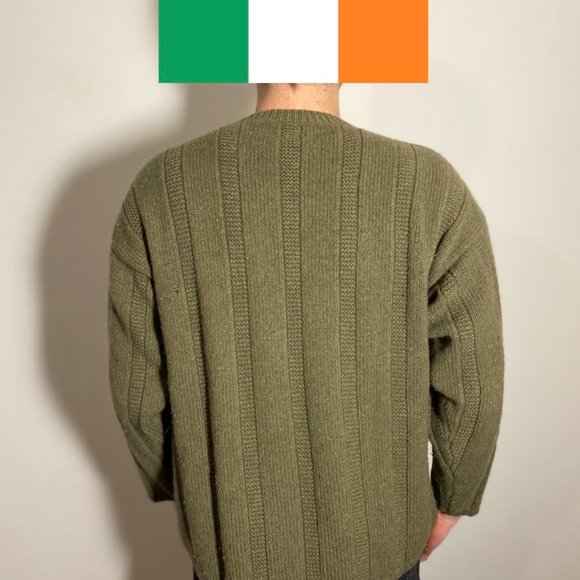 Fine Irish Wool Sweater Made in Ireland - Picture 6 of 6